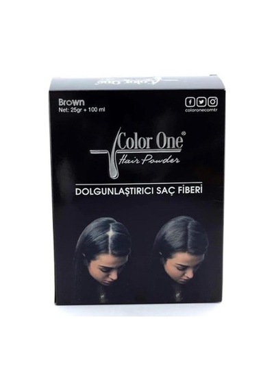 Color One Dolgunlaştırıcı Saç Fiberi Sprey 100 ML + 25 G