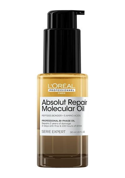 Tr L'oréal Professionnel Paris Absolut Repair Molecular Çift Fazlı Profesyonel Bakım Yağı 30 Mililitre