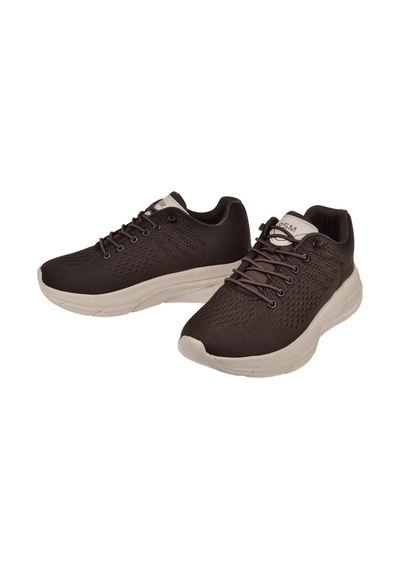 Pullman Triko Kadın Spor Ayakkabı Sneaker Dum-518 Kahve Kahverengi