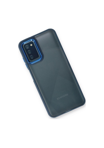 Galaxy A03s Kılıf Dora Kapak - Mavi