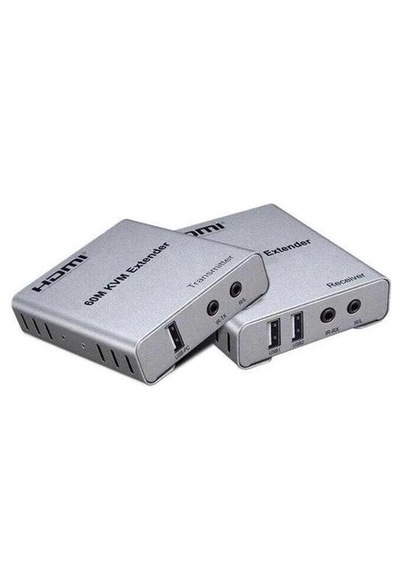 Infinity Hdmı Kvm Extender 60mt Uzatma Adaptörü Cat5 Cat6