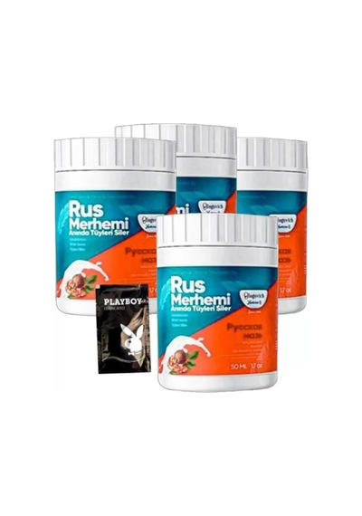 Sh Süper Playboy Turquoise 4 Adet Birden Ceviz &amp Ceviz Sütü Rus Merhemi 50 Ml Tüy Dökücü Krem + 1 Jel Najmadd