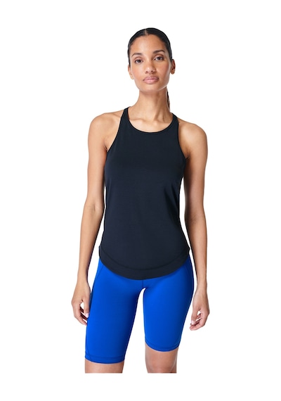 Sweaty Betty Breathe Easy Run Kadın Tank Top SIYAH