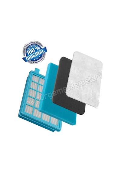 Philips Uyumlu Fc 9532 Powerpro Active Hortum Başlık Boru Hepa Filtre