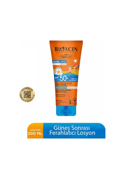 Bioxcin Sun Care Çok Çok Yüksek Korumalı Çocuk Güneş Losyonu 50 Spf - % 100 Botanik Aktif 200 ml