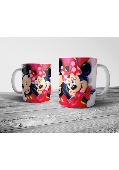 Pixxa Mickey Minnie Kupa Bardak Model 3
