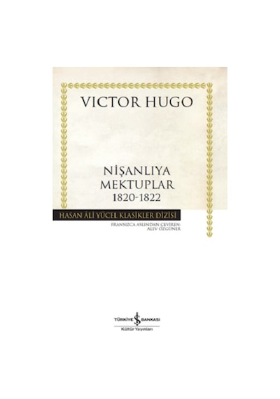 Nişanlıya Mektuplar 1820-1822