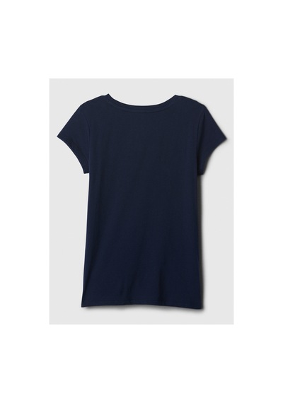 Gap Erkek Çocuk Lacivert Logo T-shirt