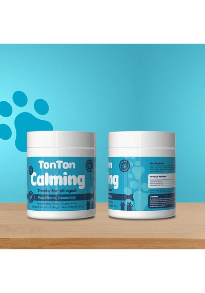 Tonton Calming Çiğnenebilir Tablet 60'lı Kedi Ve Köpekler İçin Sakinleştirici