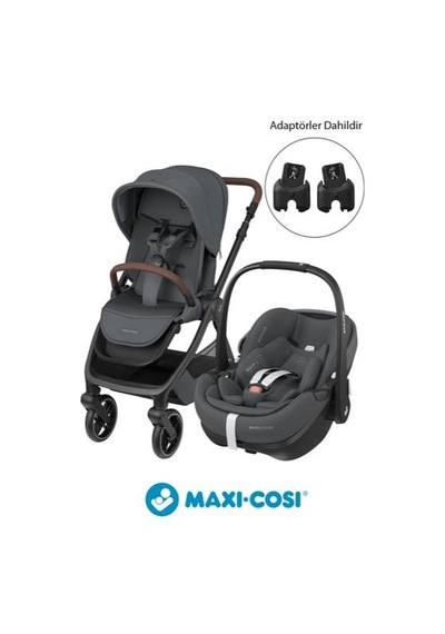Maxi-Cosi Oxford-Pebble 360 Pro Çift Yönlü Seyahat Sistem Bebek Arabası Twillic Graphite