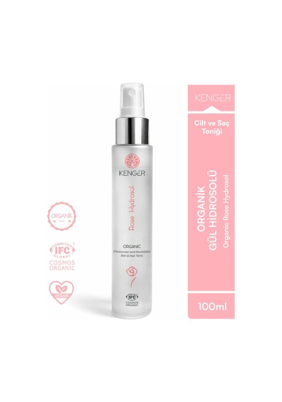 Kenger Organik Gül Suyu Hidrosolü 100 ML