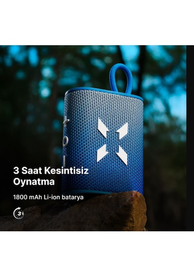 Xenon Smart Kablosuz Bluetooth Hoparlör Rgb Işıklı Tws Ipx7 Su Geçirmez Ses Bombası X6703