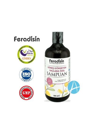 Feradisin Güneş Görmeyen Saçlar İçin Şampuan 500 ML