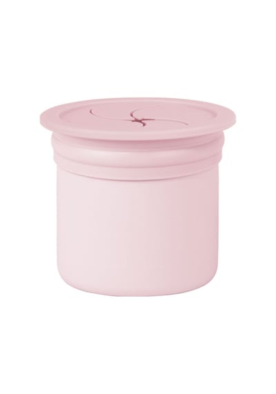 Hamhüp Atıştırmalık Kabı Ve Pipetli Bardak Pinky Pink/velvet Rose
