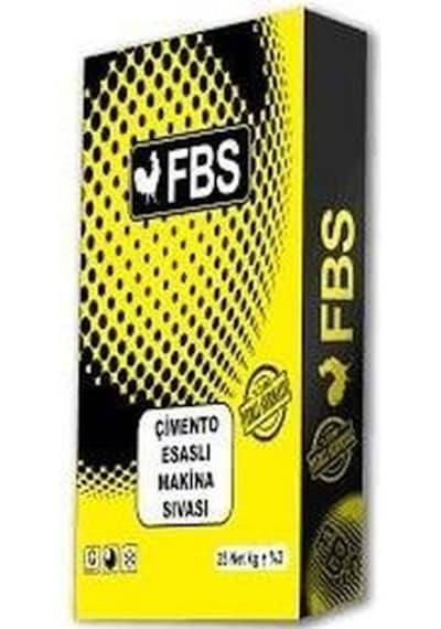 Fbs Makine Sıvası Gri 25 Kg