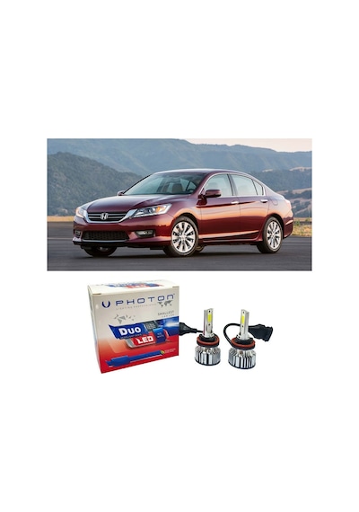 Honda Accord Kısa Far Ampulü H1 Duo Yeni Seri Beyaz 2008-2015
