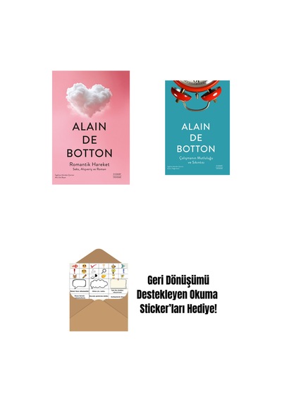 Romantik Hareket + Çalışmanın Mutluluğu Ve Sıkıntısı + Okuma Sticker'ları
