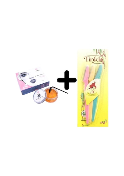 Kaş Bakım Şekillendirici Wax Seti & 3'lü Kaş Usturası Diğer