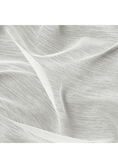 Fabric Design Lüks İpeksi Dokulu Bambu Kırışmaz Ütü Gerektirmez Ekru 250x260 Pilesiz 1 X 1 Yüksek Kaliteli Tül Perde