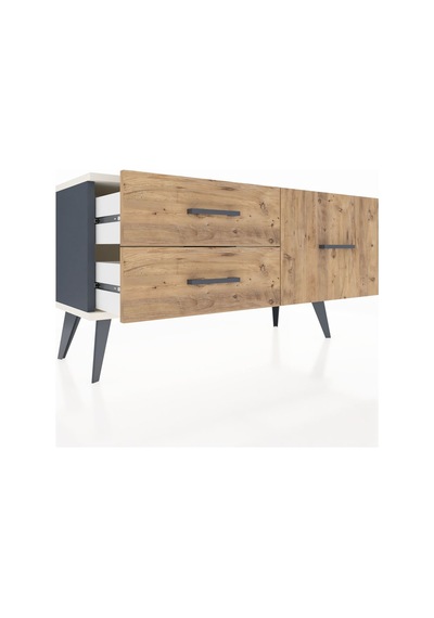 Arges Şifonyer 3 Raflı 88x30x48 Antrasit-aytaşı/çam Aytaşı/çam Arges Şifonyer 3 Raflı 88x30x48 Antrasit-aytaşı/çam Aytaşı/çam