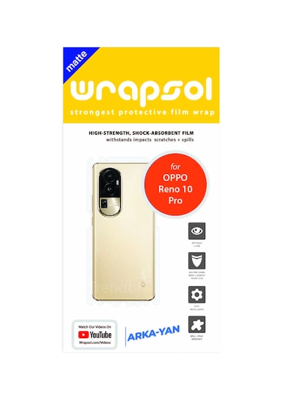 Oppo Reno 10 Pro Mat Arka Ve Yan Koruyucu Kaplama Film