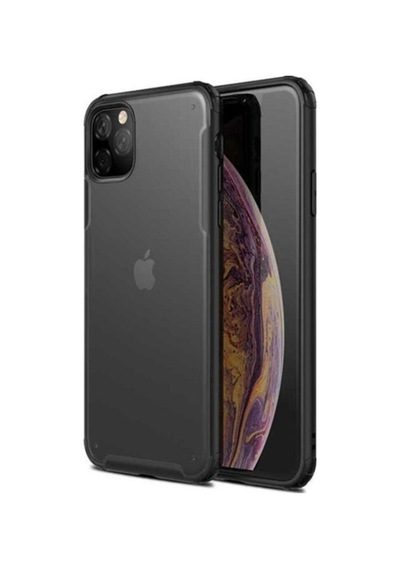 Apple Uyumlu iPhone 11 Pro Max Kılıf Zore Volks Kapak Siyah