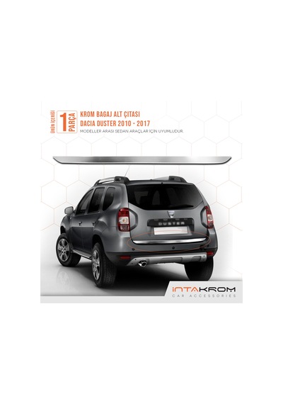 intakrom Dacia Duster Krom Bagaj Alt Çıtası 2010 -2017 N11.2797