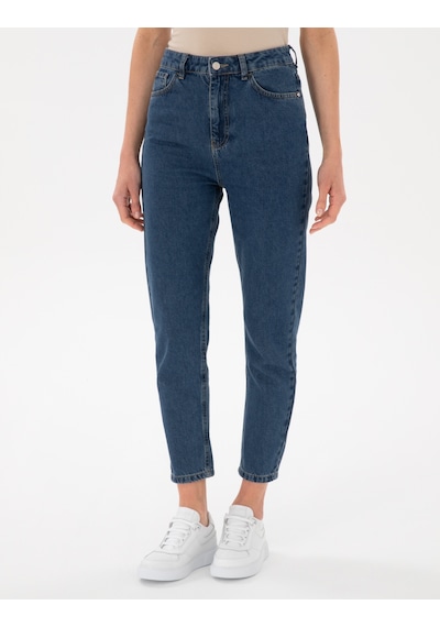Pierre Cardin Kadın Mavi Pantolon Jean 50306941-vr036 Mavi