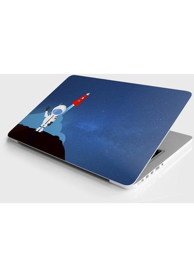 Laptop Sticker Notebook Pc Kaplama Etiketi Astronot 7