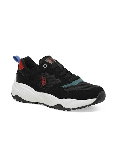 U.S. Polo Assn. SENSEI 3PR Erkek Sneaker Ayakkabı Siyah