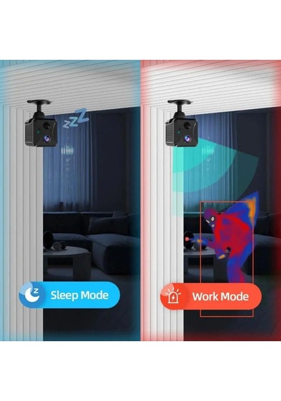 Mini Wifi 4g Hd Kamera 2mp Hareket Sensörlü Güvenlik Ip Kamera Şarjlı Adaptör Gerektirmez