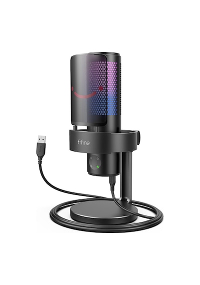 Fifine Ampligame A9 Usb Oyuncu Yayıncı Bilgisayar Mikrofonu