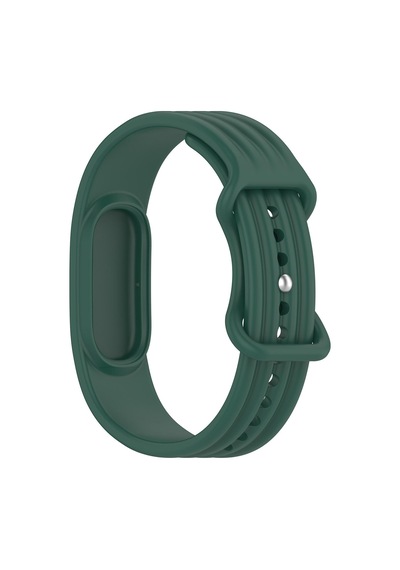 Caseonn Google Fitbit Air Kordon Premium Silikon Spor Kayış Koyu Yeşil