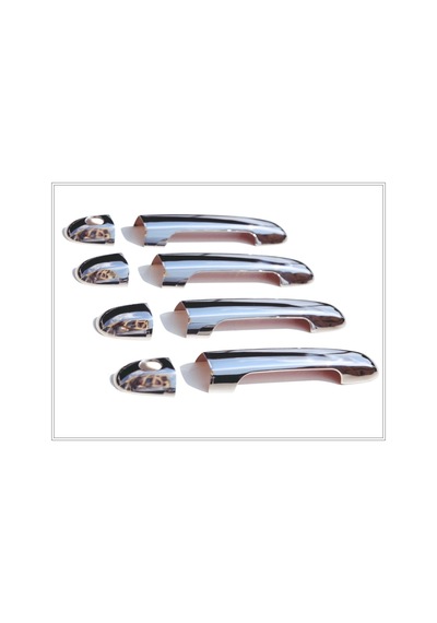 Hyundai İ20 Krom Kapı Kolu 4 Kapı 2008-2014 P.Çelik 2 Delik