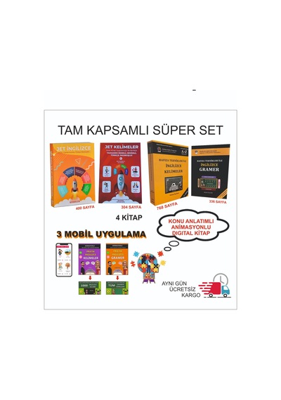 Hafıza Teknikleri ve Jet İngilizce Eğitim Seti