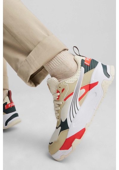 Puma Trinity Desert Road Krem Erkek Koşu Ayakkabısı 000000000101905158