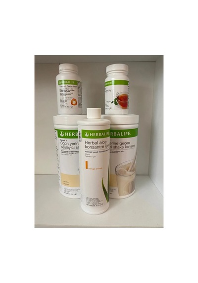 2 Adet Vanılyalı Shake Aloe Çay Thermo Shaker