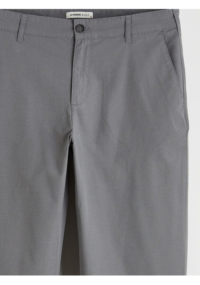 Lcwaıkıkı Classic Gri Loose Fit Erkek Chino Pantolon