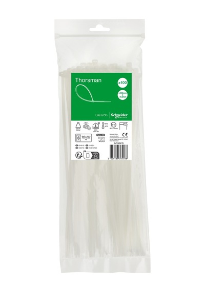 Schneider Electric Imt46415 250x4,8 Beyaz Kablo Bağı Klips 100'lü Paket