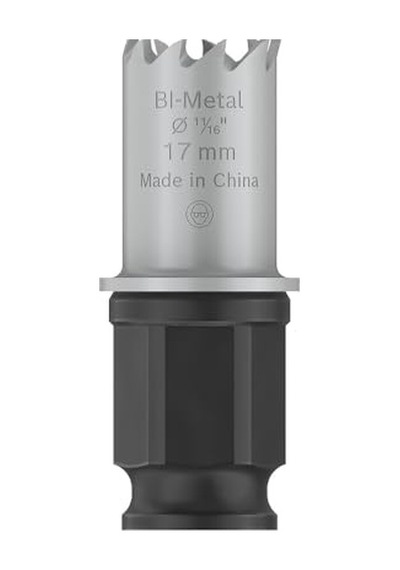 X Pro Sheet Metal Power Delik Testeresi Paslanmaz Çelik Saclar Çelik Saclar Ø 17 Mm Profesyonel Aksesuar Matkap Torna