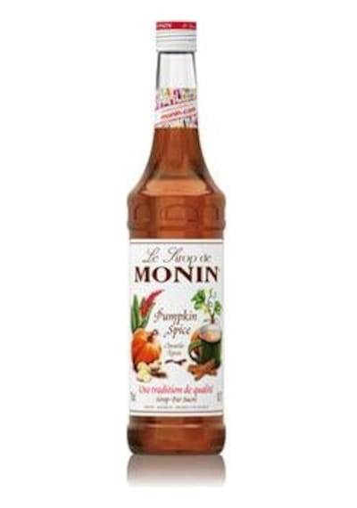 Monin Pumpkin Spice/Baharatlı Balkabağı Şurubu (700ml)