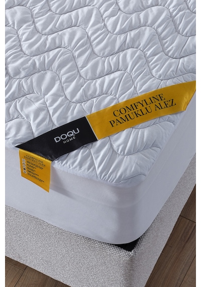 Comfyline Pamuk Sıvı Geçirmez Fitted Alez 100x200 Beyaz