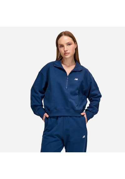 New Balance Wnc1403 Kadın Sweatshirt Bej