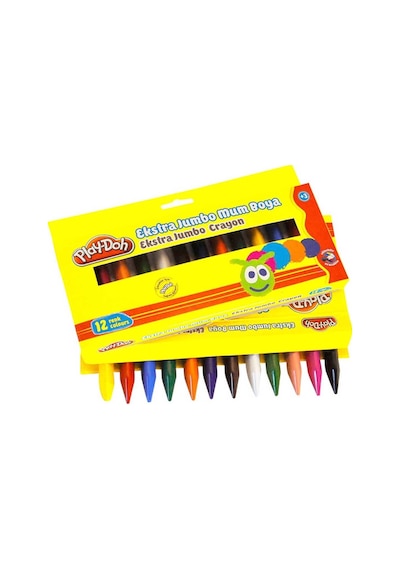 Play-Doh Jel Crayon Extra Jumbo 12 Renk Play-Cr011