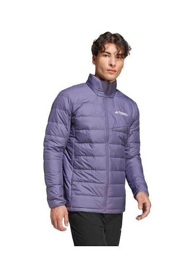 Adidas Terrex Multi Light Down Erkek Mor Dik Yaka Mont Mor