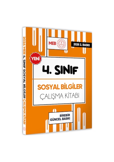 2026 Meb İlkokul 4.sınıf Çalışma Kitabı Çalışma Soruları Ve Deneme Paketi Tam Paket Baskı Ücreti