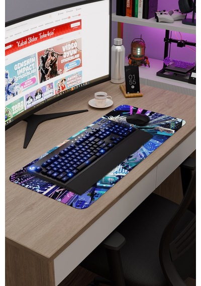 Jujutsu Kaisen Anime V3 - 70x30 Xl Gaming Kauçuk Kaymaz Taban Mouse Pad Fare Altlığı