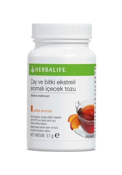 Herbalife Şeftali Aromalı 51 Gr Küçük Çay Ve Bitki Ekstreli Konsantre İçecek Tozu 0736211680099 Diğer