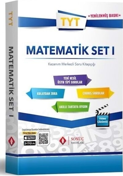 Sonuç Yayın Tyt Matematik Set 1 Kazanım Merkezli Soru Bankası Set