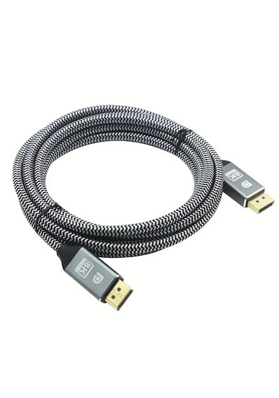 Alfais 4792 3 Metre 8k Displayport Kablosu Dp 1.4 Erkek Erkek